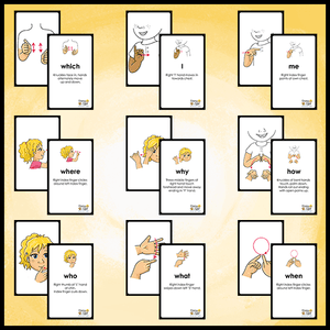 Flashcards-Questions and Supporting Words-Print at Home-Flashcards - Print at Home-Emma & Egor-Emma & Egor