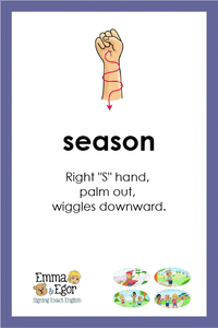 Flashcards-What is the Weather Like Today?Print at Home-Flashcards - Print at Home-Emma & Egor-Emma & Egor