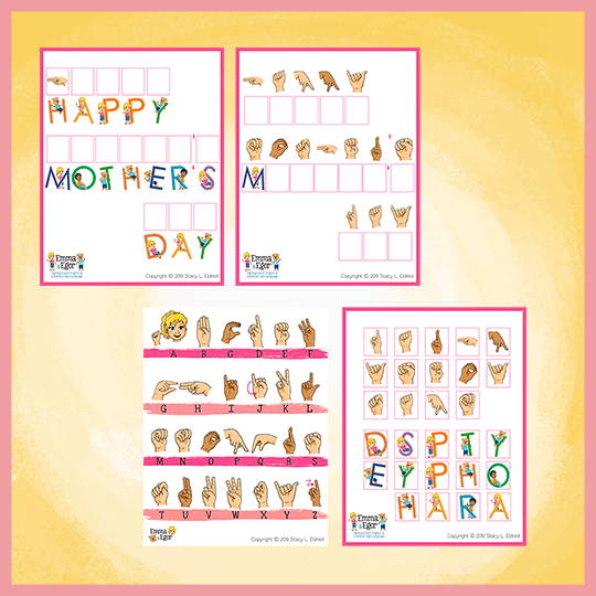 Worksheets-Mother's Day 2019-Print at Home-Worksheets - Print at Home-Emma & Egor-Emma & Egor