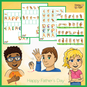 Matching Game-Father's Day 2019-Print at Home-Worksheets - Print at Home-Emma & Egor-Emma & Egor