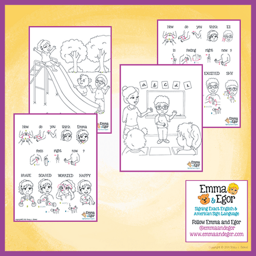 Coloring Pages-How are you Feeling Today?-Print at Home 2019-Coloring Book-Emma & Egor-Emma & Egor
