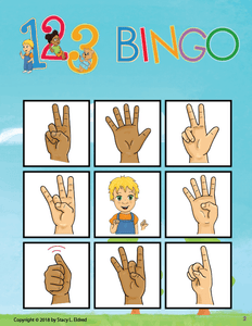 Bingo-Numbers 123-BINGO-Emma & Egor-Emma & Egor