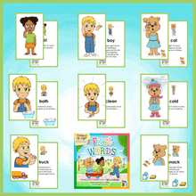 Load image into Gallery viewer, Book and Flashcards-First Words 2-Book-Flashcards-Emma &amp; Egor-Emma &amp; Egor
