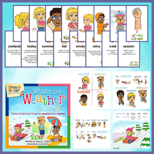 Book and Flashcards-What is the Weather like Today?-Book-Flashcards-Emma & Egor-Emma & Egor