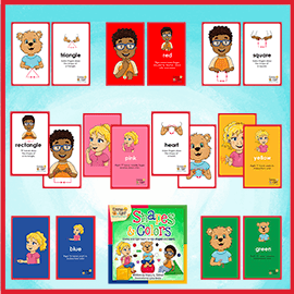 Book and Flashcards-Shapes and Colors-Book-Flashcards-Emma & Egor-Emma & Egor
