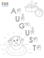 August-Print at Home-Coloring Pages-Coloring Book-Emma & Egor-Emma & Egor