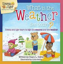 Load image into Gallery viewer, Book-What is the Weather Like Today?-Books-Emma &amp; Egor-Emma &amp; Egor
