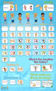 Classroom Calendar-Poster-Emma & Egor-Emma & Egor