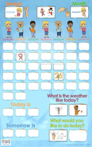 Poster-Calendar Time-Print at Home-Poster - Print at Home-Emma & Egor-Emma & Egor