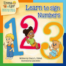 Load image into Gallery viewer, Book and Flashcards-Numbers 123-Book-Flashcards-Emma &amp; Egor-Emma &amp; Egor
