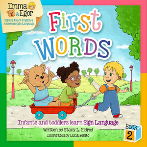 Book and Flashcards-First Words 2-Book-Flashcards-Emma & Egor-Emma & Egor
