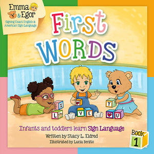 Book and Flashcards-First Words 1-Book-Flashcards-Emma & Egor-Emma & Egor